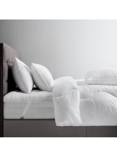 Synthetic Soft Touch Washable Standard Pillow Pair, Medium/Firm